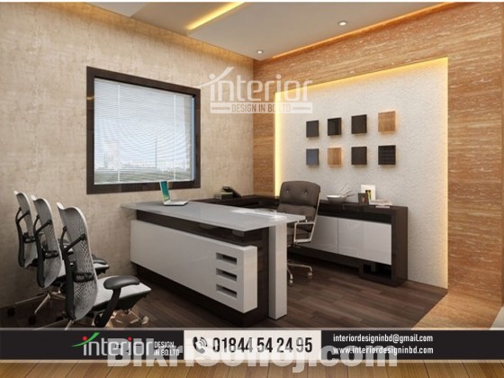 Office meeting room design.